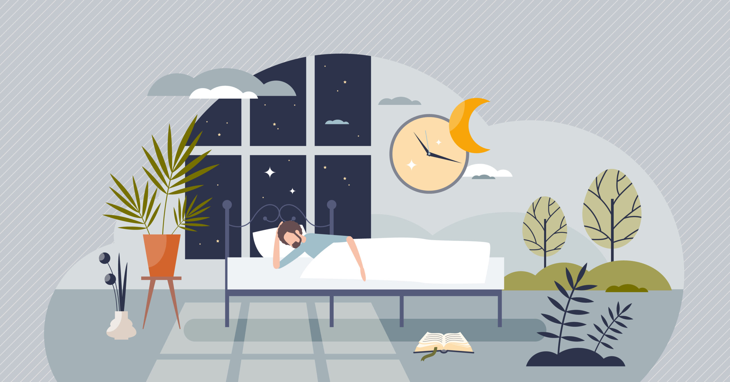 graphic representing sleep assessment